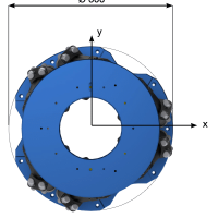 Kuban Hexapod Dimensions Top