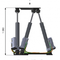 NOTUS Hexapod Dimensions Side