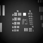 HD SWIR Microscope - Low Mag - USAF target