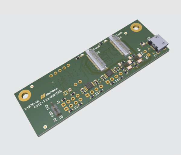 Adapter board for NVIDIA Jetson TX2 and AGX Xavier - alvium vswir IMX993