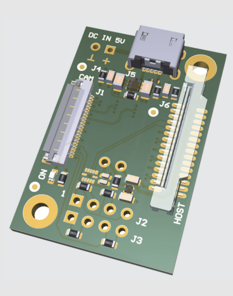 Adapter board for NVIDIA Jetson Nano and Jetson Xavier NX Developer Kit - alvium vswir IMX993
