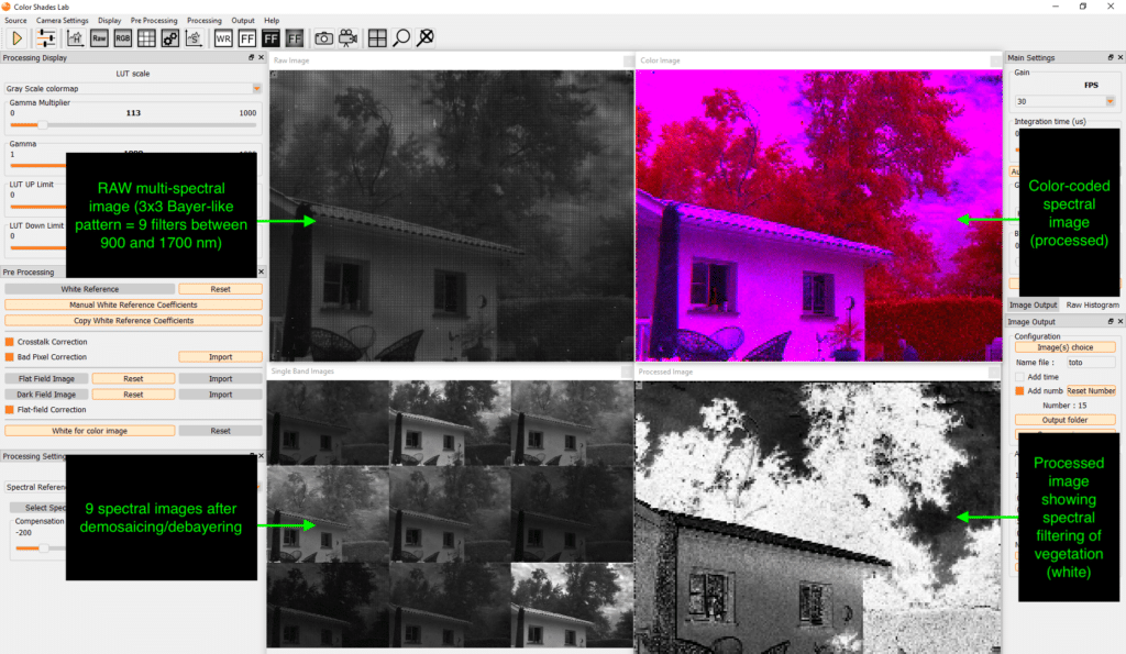 ColorShadesLab software preview