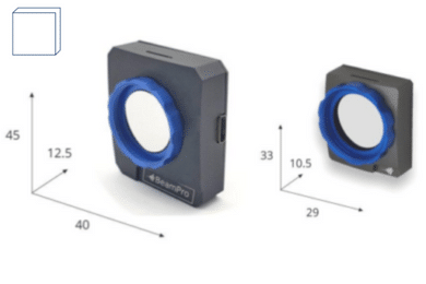 Compact Footprint Laser Beam Profiler