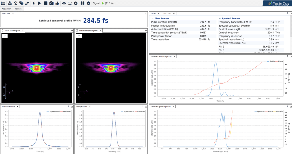 spectogram as shown on software
