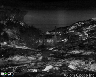 Nighttime Nighttime thermal image in Malibu, CA