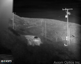 Nighttime Nighttime thermal image in Malibu, CA